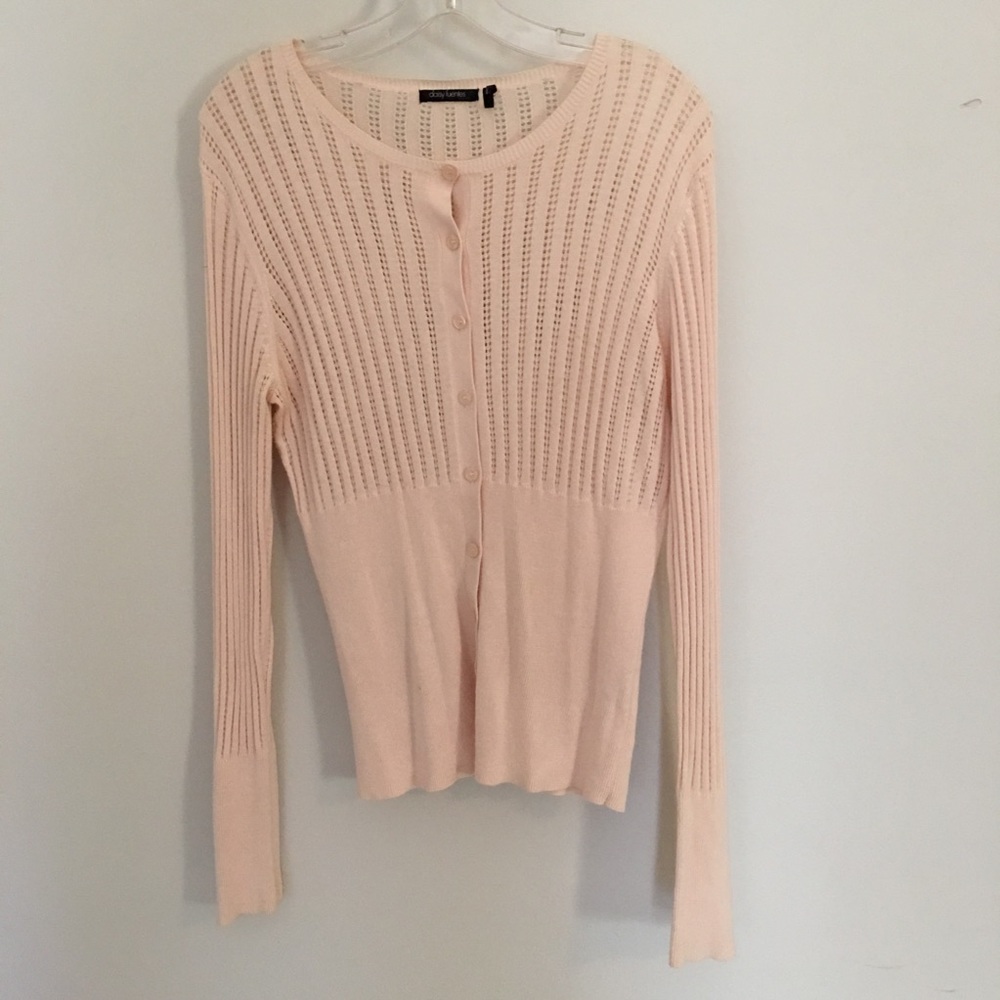 Daisy Fuentes Blush Cardigan